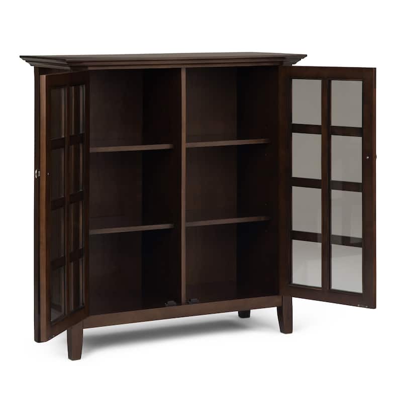 WYNDENHALL Normandy 39-in. Solid Wood Storage Cabinet - 39"w x 17"d x 42.2"h