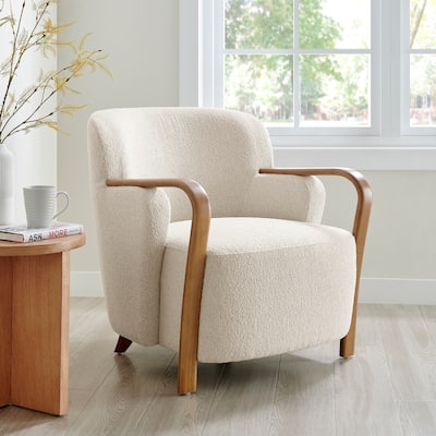 NPD Furniture Tania Fabric Accent Arm Chair