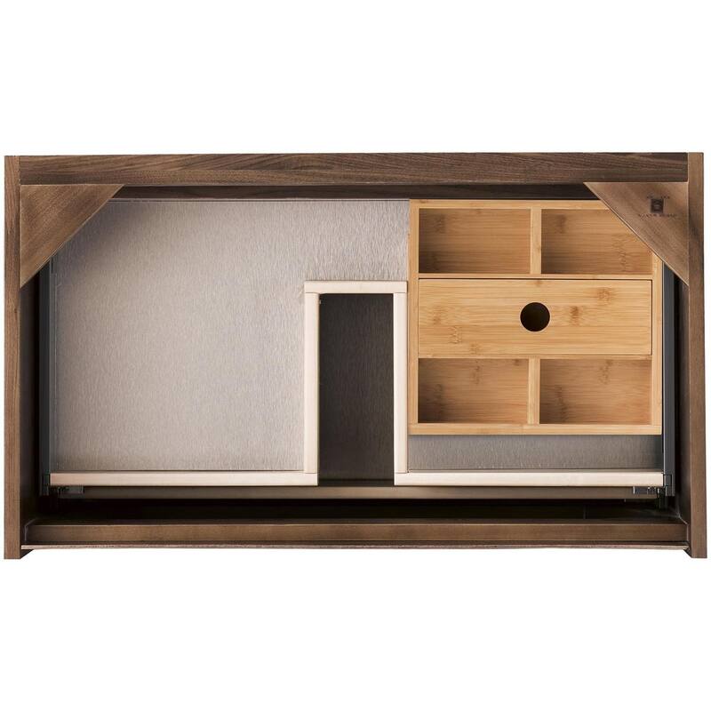 James Martin Vanities 805-V31.5-MB-CH Mantova 32" Single Basin Poplar