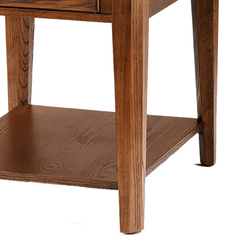 Chromcraft Peter Revington End Table in Walnut Finish