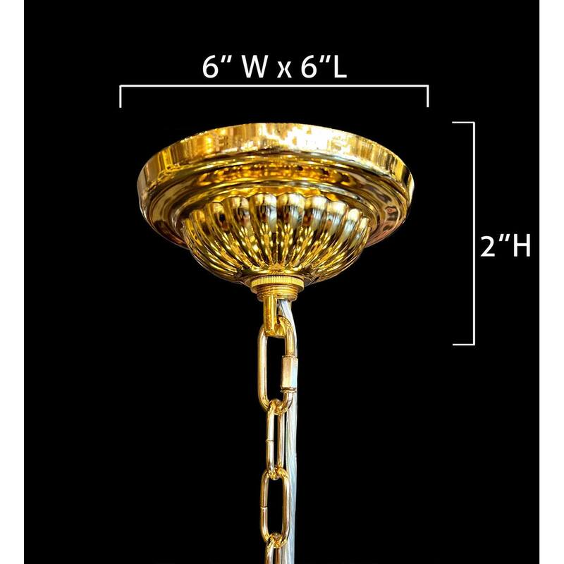 Vintage Crystal Chandelier Gold Pendant Chandelier 19 Lights