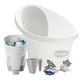 preview thumbnail 10 of 8, Shnuggle Baby Bath and Accessories Bundle White