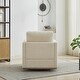 preview thumbnail 26 of 49, 30.7"W Square Swivel Accent Chair, 360° Club Lounge Armchair