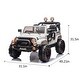 preview thumbnail 22 of 78, 24V Electric Kids Ride-On Vehicle, Parent-Controlled Car with Adjustable Speeds, Pull Rod, Storage & LED Lights