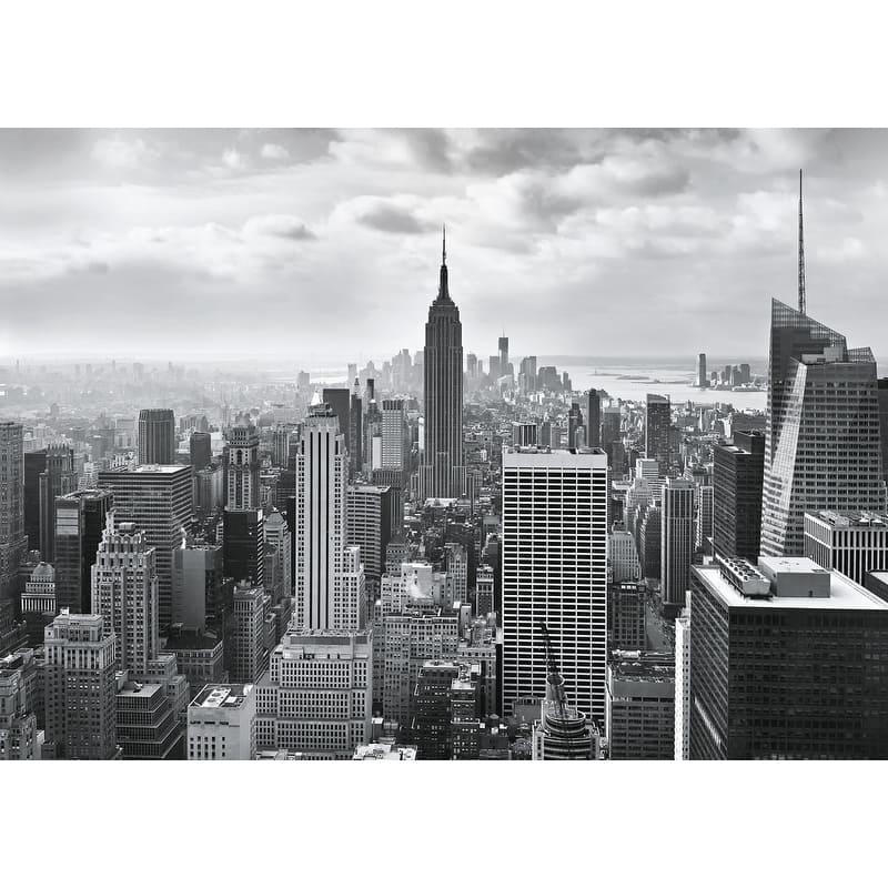 Komar NYC Black and White Wall Mural