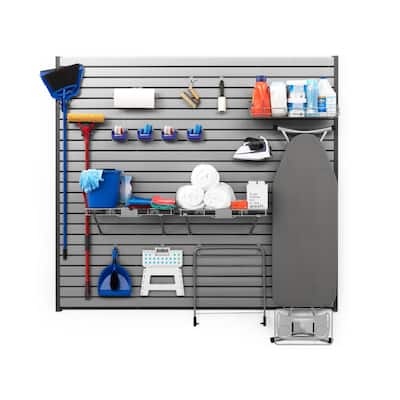 NewAge Products Home and Laundry Slatwall Hook Kit