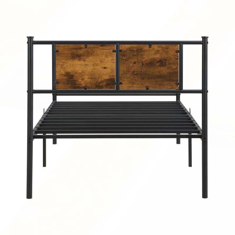 Metal Bedframe with Headboard