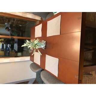 68" Wood Dining Table - Dark Oak - 68-96 x 38 x 30H