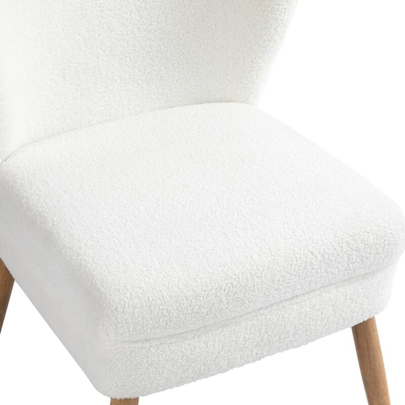 2 Set Modern Armless Accent Chair