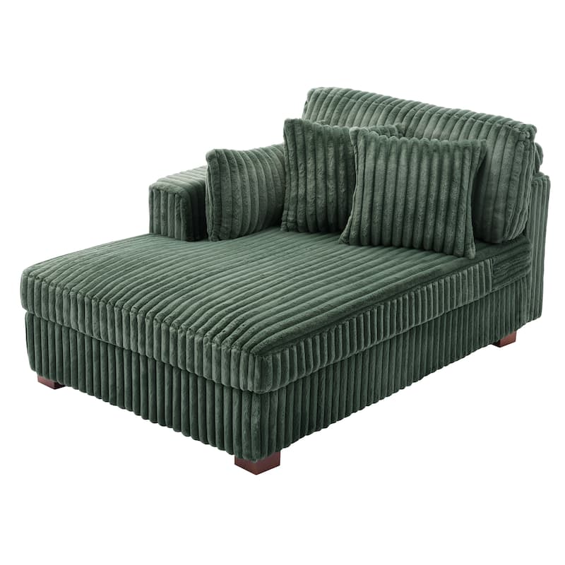 DREAMSIDEA Modern Oversized Chaise Lounge Sofa for Living Room