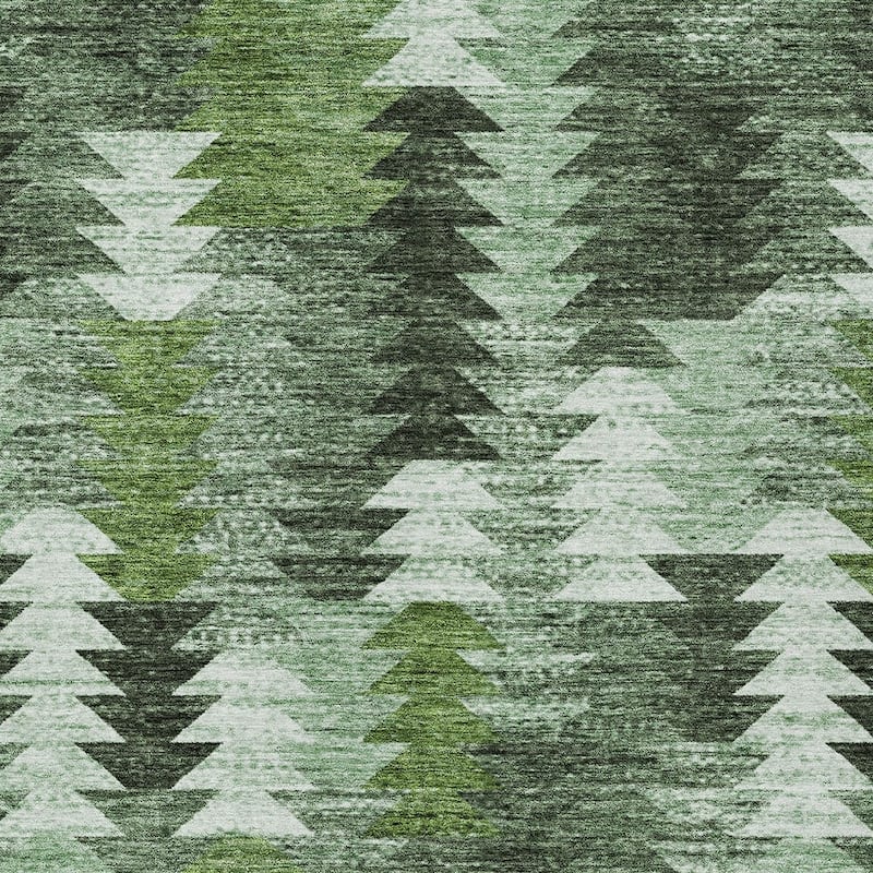 HomeRoots Southwestern Transitional Rectangle Outdoor Rug