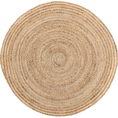 Harlow Jute Rug w/ Pad 3ft Round - 3' Round