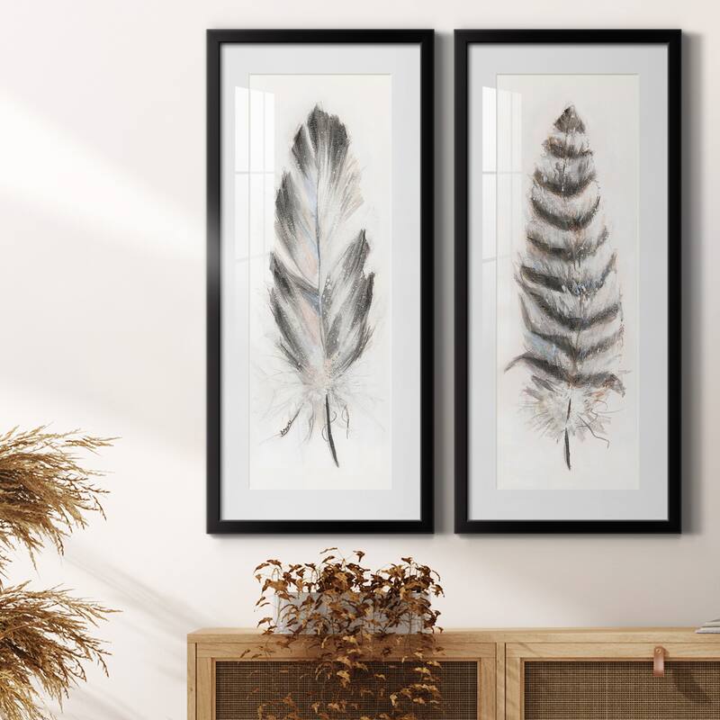 Feather Fancy I-Premium Gallery Framed Print - Ready to Hang