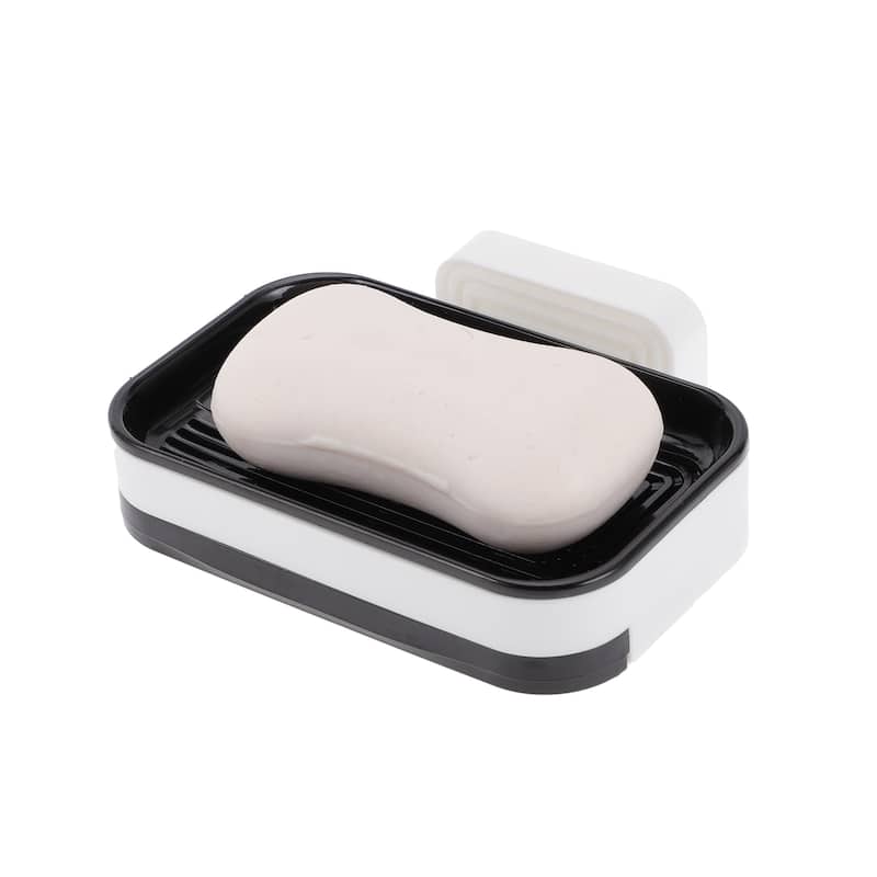 Wall Mounted Single Layer Soap Dish for Bathroom Kitchen