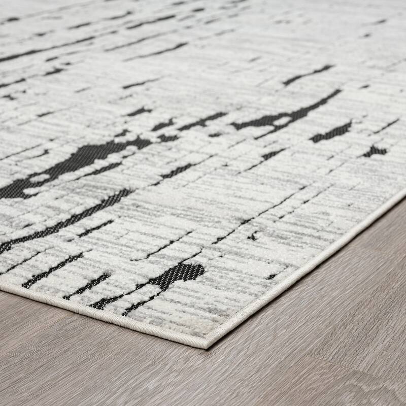 Cruise Industrial Stripe Indoor/Outdoor Area Rug