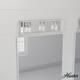 Option Distressed White -Chrome