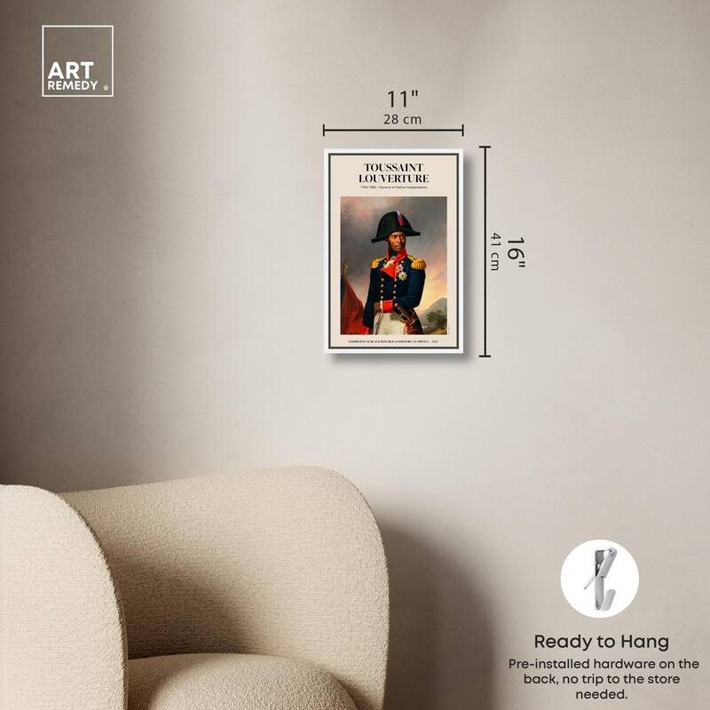 Toussant Louverture Canvas by Art Remedy