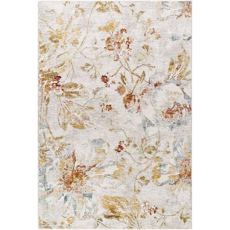 Livabliss Tropical Roseanne Floral & Botanical Area Rug