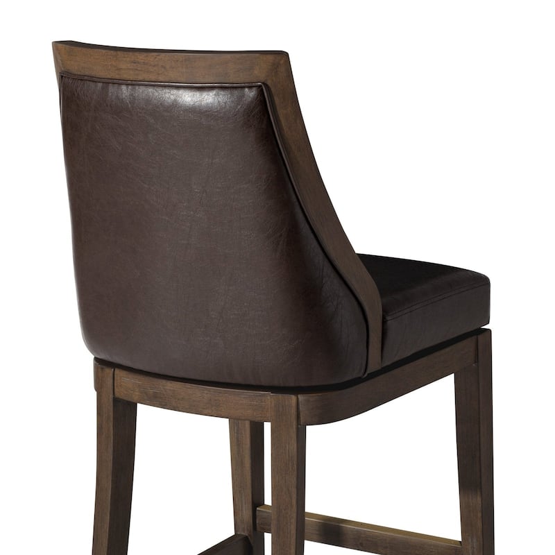 Maven Lane Vienna Swivel Kitchen Stool