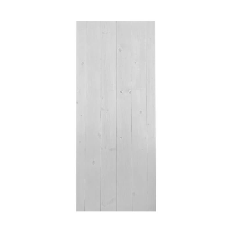 Coast Sequoia 36in x 84in K Series Pine Wood Sliding Barn Door With Hardware Kit