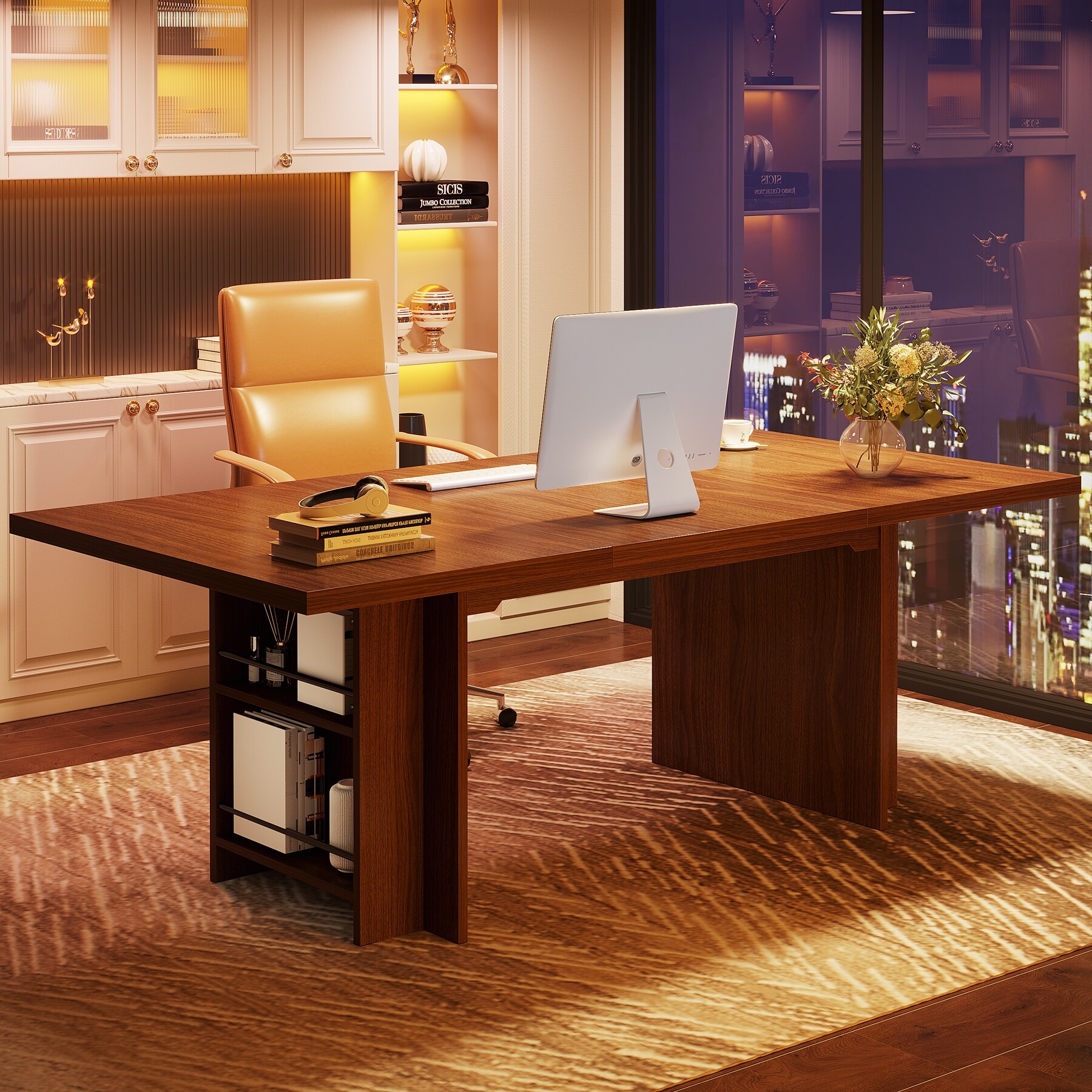Executive desk with cpu storage hotsell