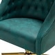 preview thumbnail 23 of 57, ET Tufted Task Chair With Golden Base by HULALA HOME