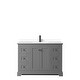 preview thumbnail 56 of 58, Avery 48 Inch Single Vanity, Cultured Marble Top