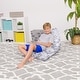 preview thumbnail 42 of 47, Multicolor Premium Bean Bag Twist Chair Medium 100L Size - Canvas Coloring Fabric - Fun Creatures