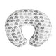 preview thumbnail 1 of 3, Boppy Premium Original Support Nursing Pillow Cover Gray Elephants Plaid