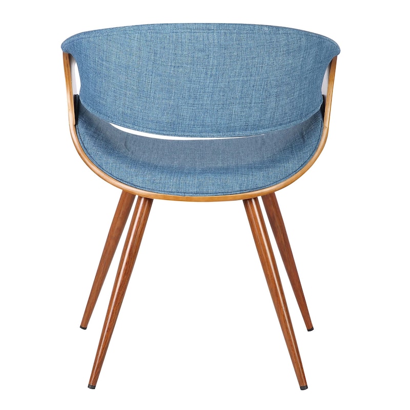 Carson Carrington Skibby Wood and Fabric Mid-century Dining Chair