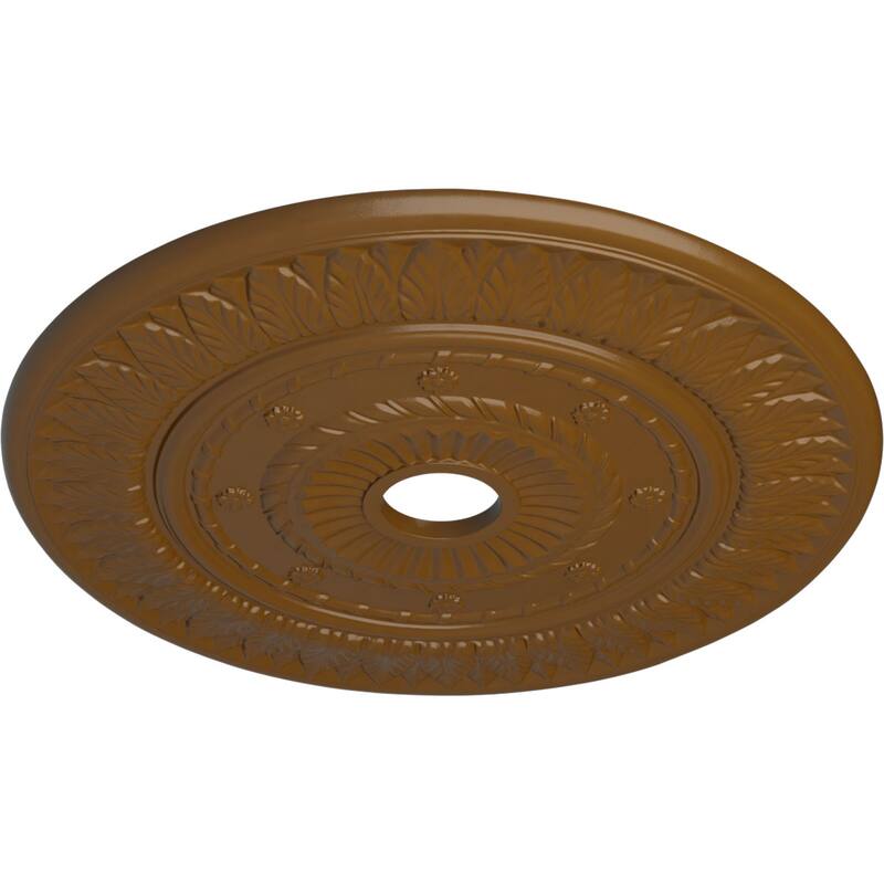26 3/4"OD x 3 5/8"ID x 1 1/8"P Leaf Ceiling Medallion