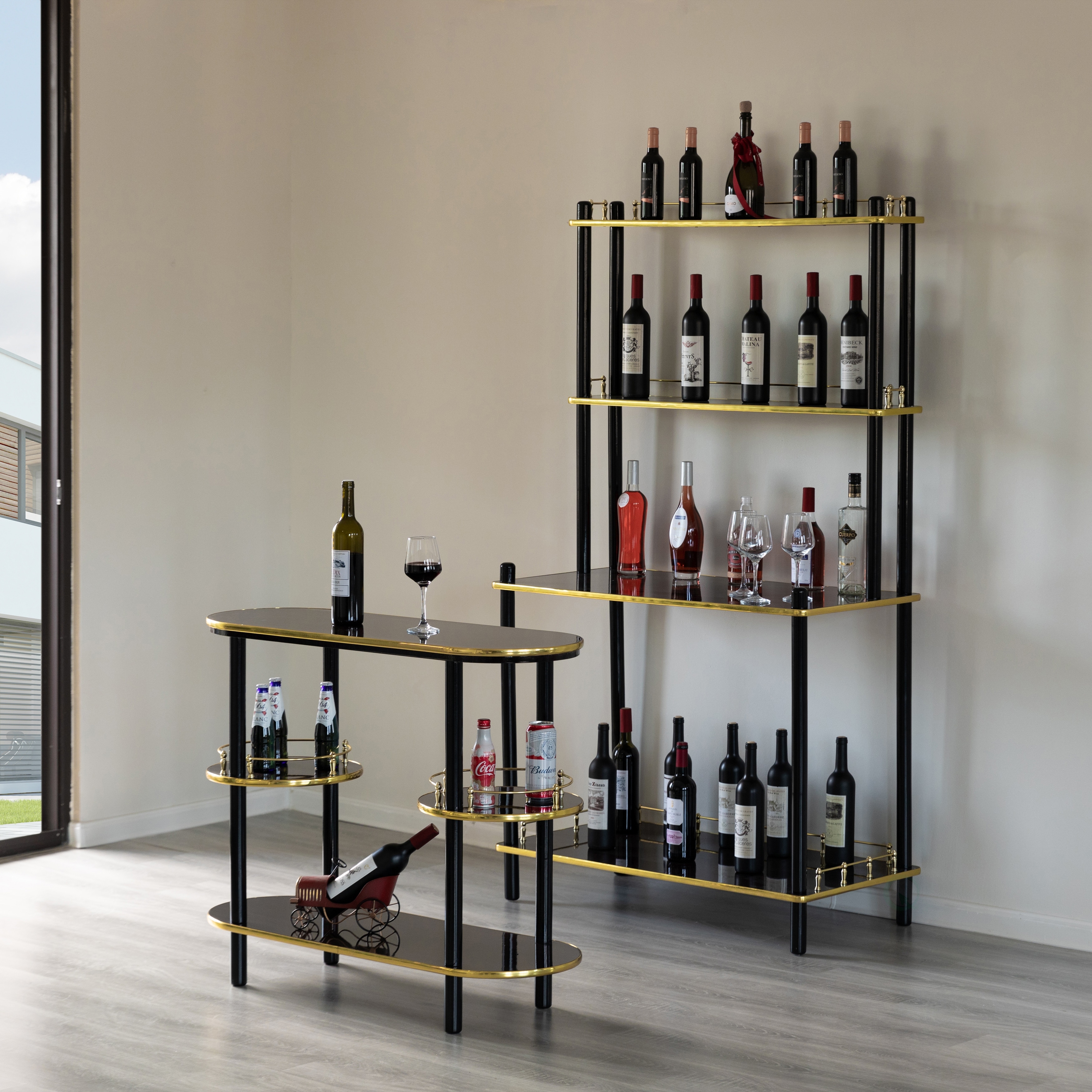 Serving store bar table