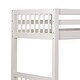 preview thumbnail 9 of 13, Jis Modern Twin over Twin Solid Wood L-shaped Bunk Bed by Furniture of America