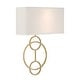 preview thumbnail 9 of 8, Crystorama Lighting Group LRL-992 Laurel 2 Light 14" Tall Wall Sconce