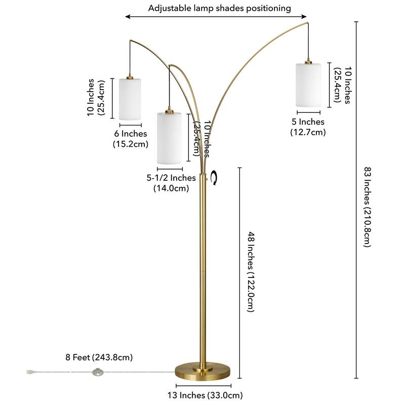 Aspen 3-Light Floor Lamp