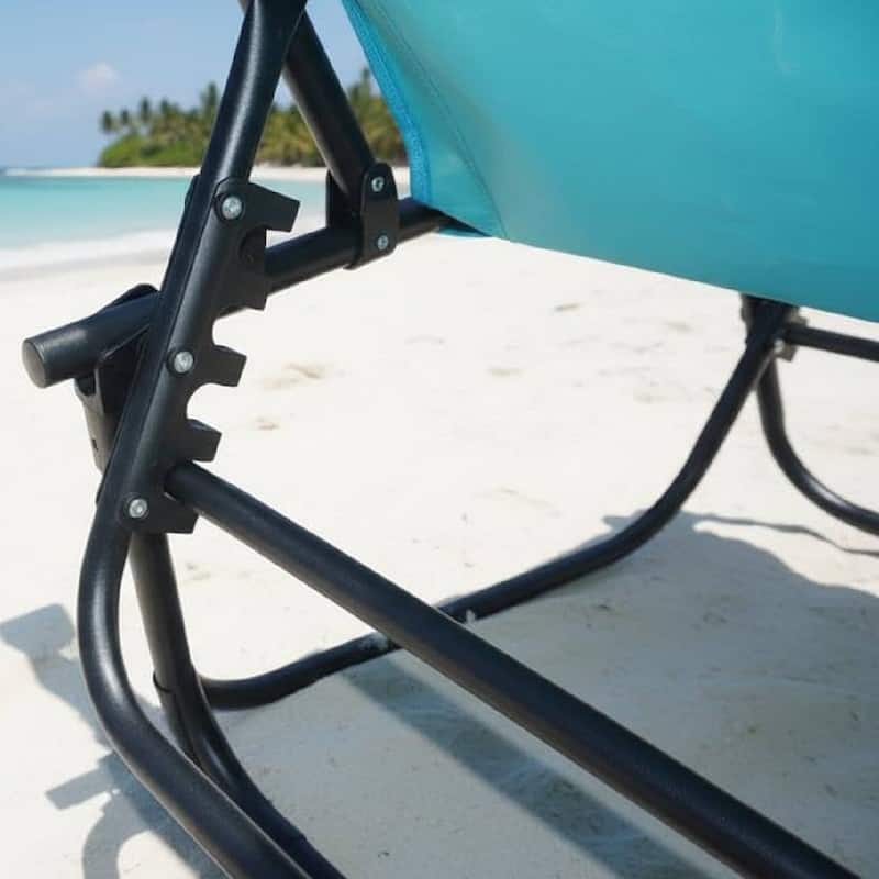Beach Lounge Chair, Portable Face Down Chaise Lounge Chair for Outdoor Backyard Poolside,Beach, Patio