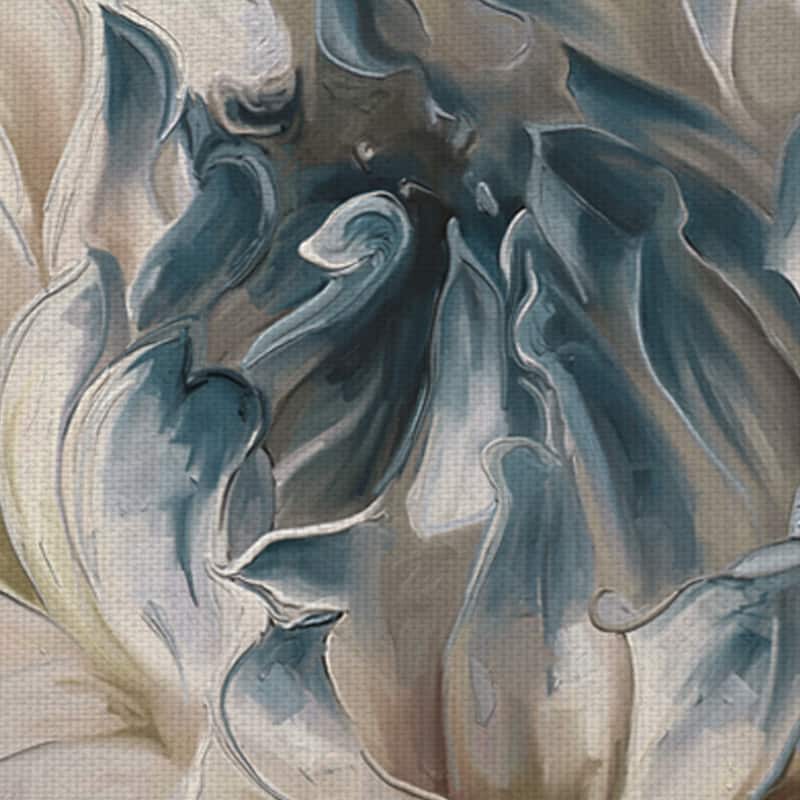 Daytime Dahlia I Blue, II by Studio Arts Canvas Art Prints