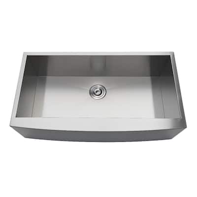 Kingston Brass Uptowne 36" Farmhouse Single Basin Stainless Steel