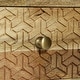 preview thumbnail 9 of 9, Lytle Boho Handcrafted Mango Wood 3 Drawer Nightstand by Christopher Knight Home
