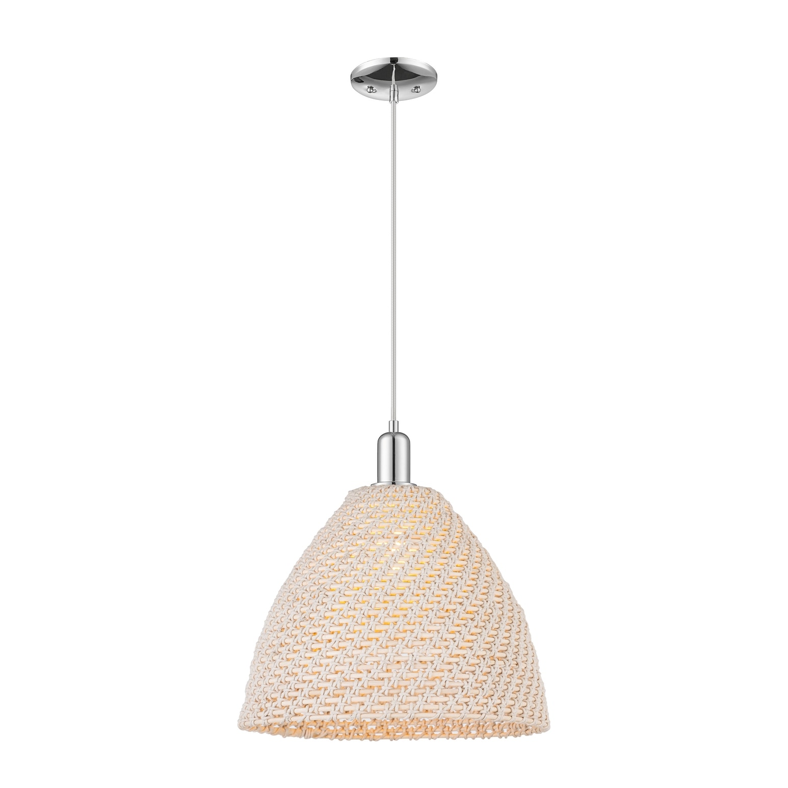 Innovations Lighting Downtown Urban - Natural Ballston Dome - 1 Light 16" Cord Hung Mini Pendant