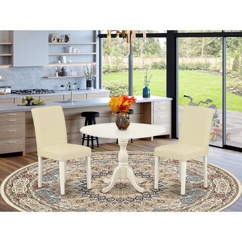 Dining Room Table Set - Dining Table and Padded Chairs (Finish & Seat's Type Options)