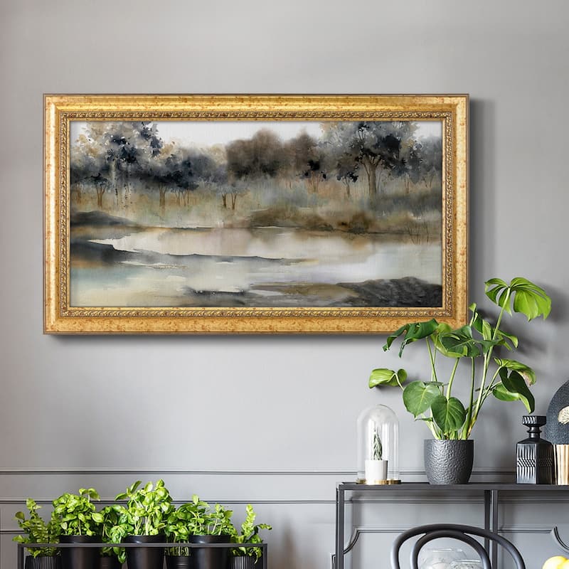 Serene River Premium Framed Canvas- Ready to Hang