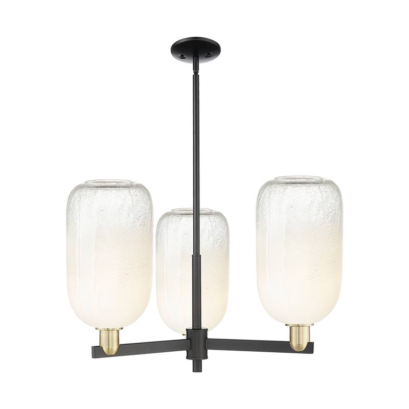 Innovations Lighting Downtown Urban - Brookhaven Cloche - 3 Light 18" Stem Hung Chandelier