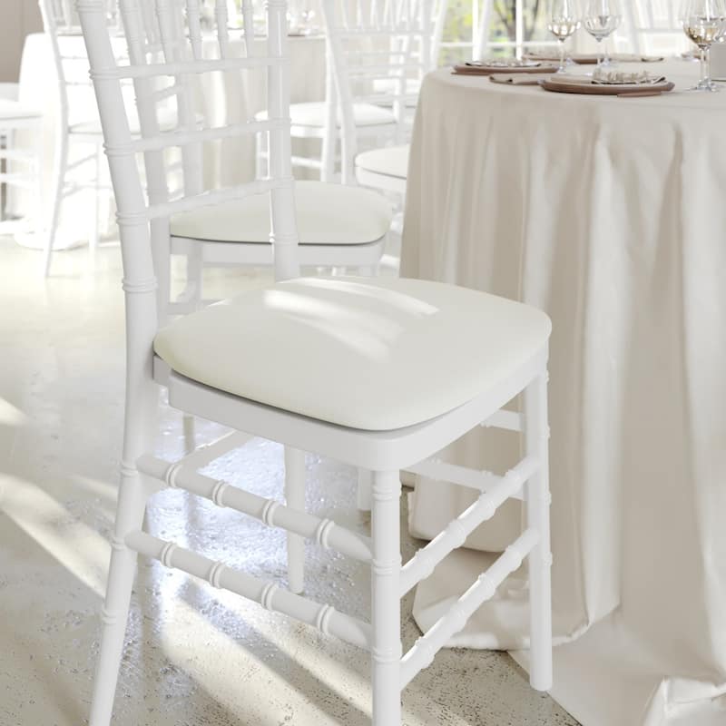 Hard Fabric Chiavari Chair Cushion