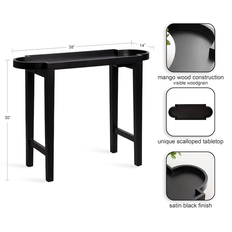 Kate and Laurel Jovie Wood Console Table