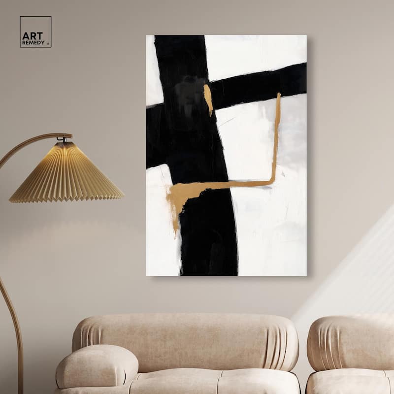 Dichotomy IV Canvas by Art Remedy, Gallery Wrapped