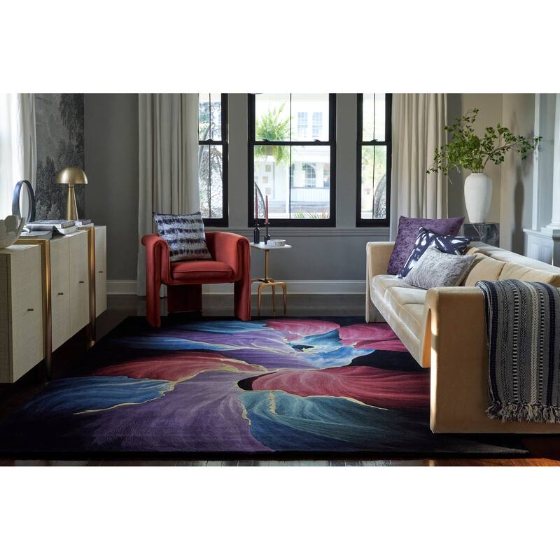 Nourison Prismatic Indoo Abstract Area Rug