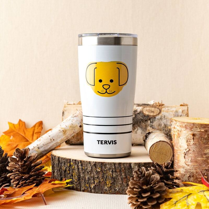 Tervis Traveler Pet Face Triple Walled Insulated Travel Tumbler, Pup