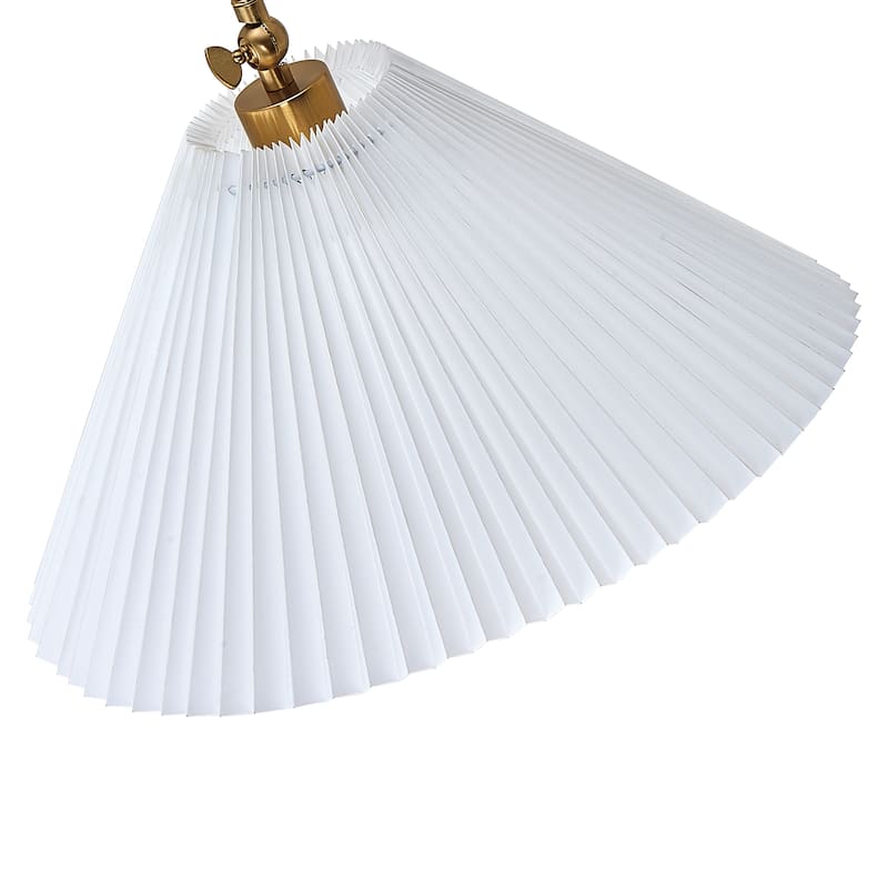 16 Inch 1 light bedroom wall sconce, rotatable arm, gold finish