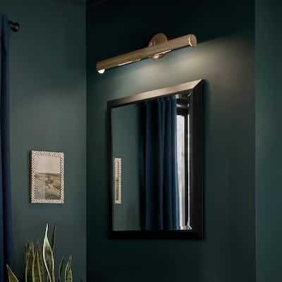 Midi 24 in. 2-Light LED Picture Light with Adjustable Arm